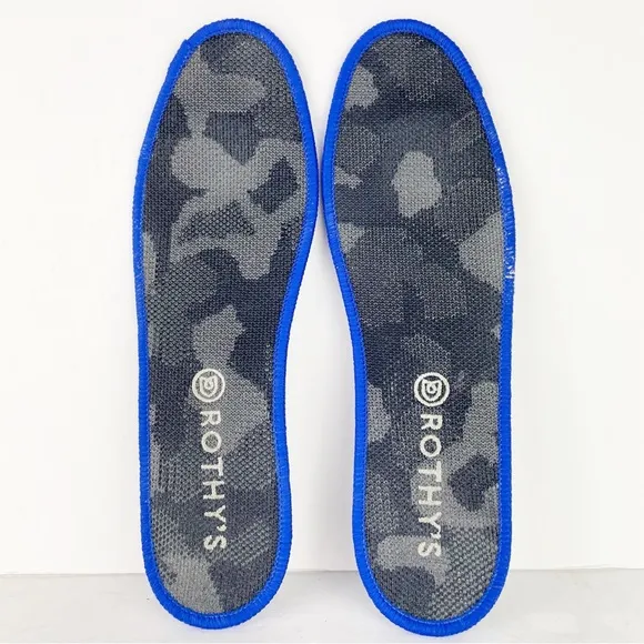 Rothy’s The Original Slip On Sneaker Grey Camo Eco Friendly Sneakers Shoes