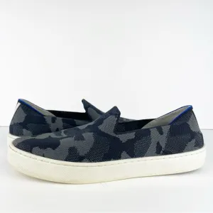 Rothy’s The Original Slip On Sneaker Grey Camo Eco Friendly Sneakers Shoes