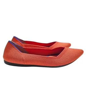 Rothy's The Point Persimmon Flats Size 7 Rare Retired Orange