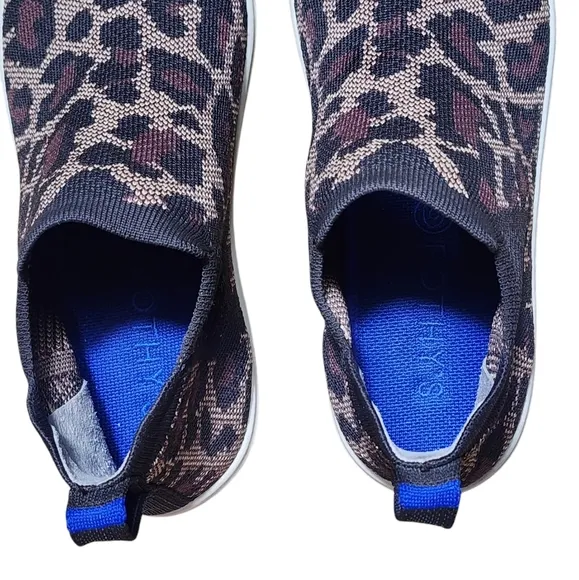 Rothy's Women The Chelsea Wildcat Size 8.5 Fabric High Top Sneaker Boots