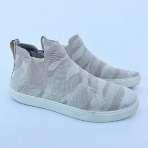 Rothy’s Women’s Camo Knit Chelsea Sneakers High Top 10 Camo Pull On Desert