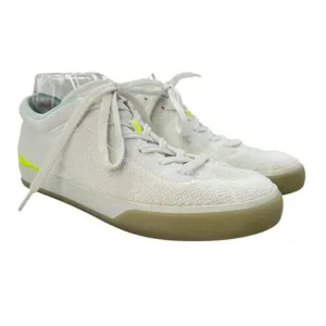Rothy's Women's The Lace Up White Terry Sneaker Size 9