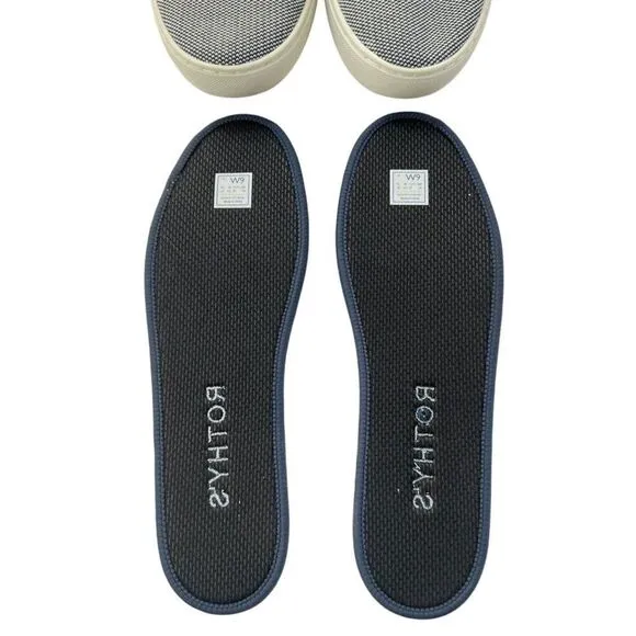Rothys Women's Slip-On Low Top Sneakers Anchor Blue Size 9