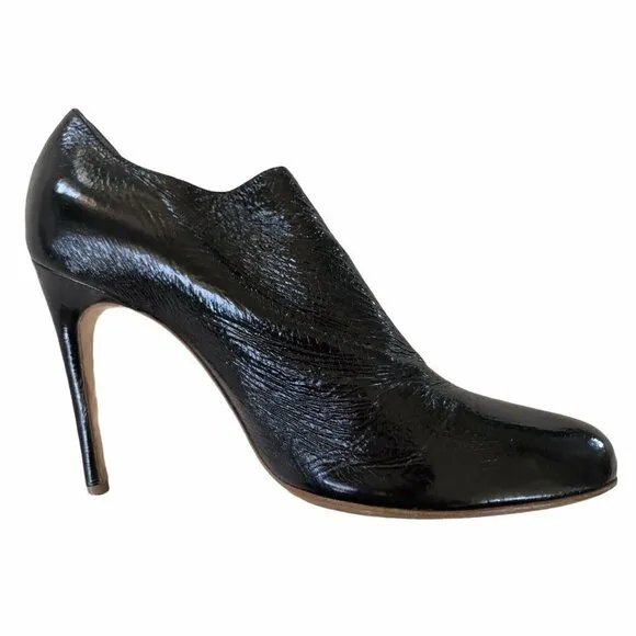 Rupert Sanderson Condor Black Open Side Shoe Boots