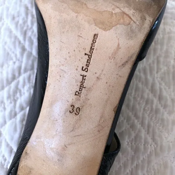 Rupert Sanderson Condor Black Open Side Shoe Boots