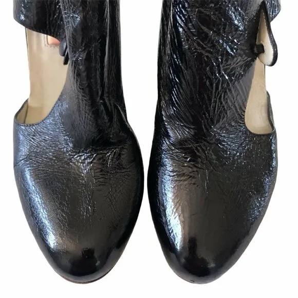 Rupert Sanderson Condor Black Open Side Shoe Boots