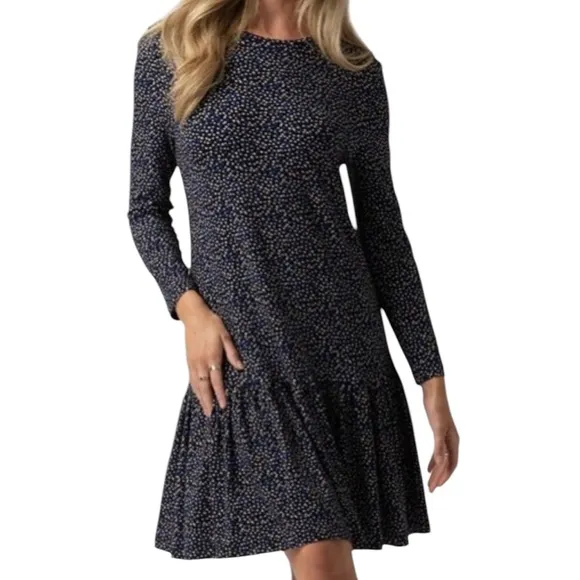 Saint and Sofia Ottilie‎ Ruffle Dress Hearts Print Size 6 NWT