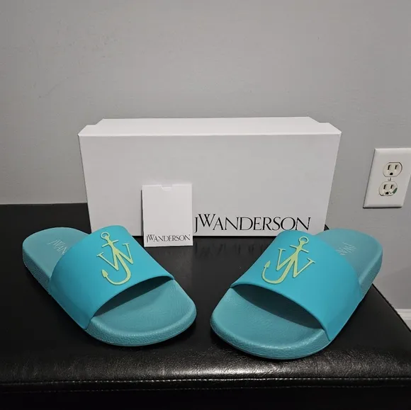 Sale: Women's JW Anderson Logo Slides - EU 39 = US 8.5