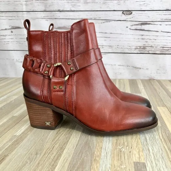 Sam Edelman Dalma Biker Boots Size 6 NEW