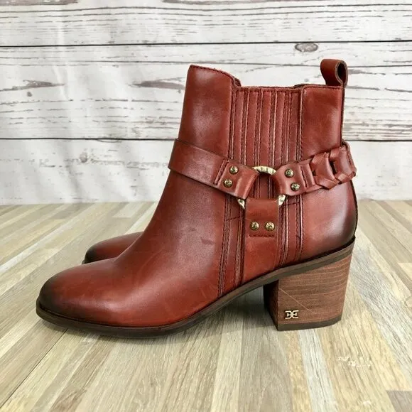 Sam Edelman Dalma Biker Boots Size 6 NEW