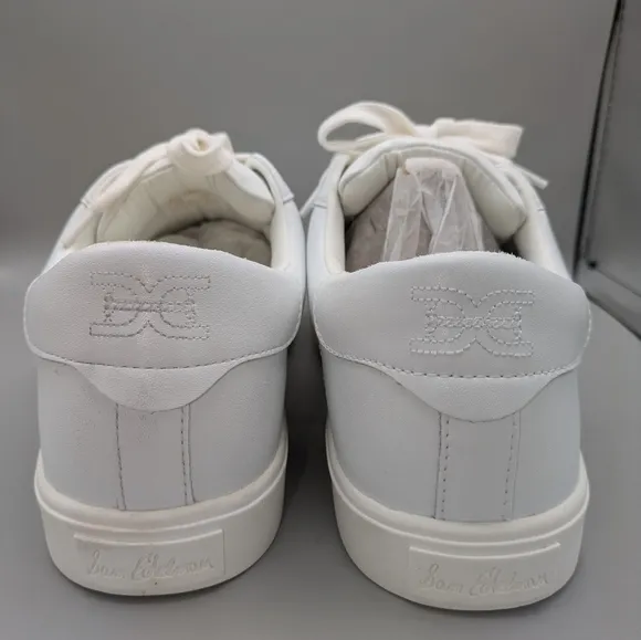 Sam Edelman Ethyl Bright White Sneakers G9151L3100 NEW SIZE 11