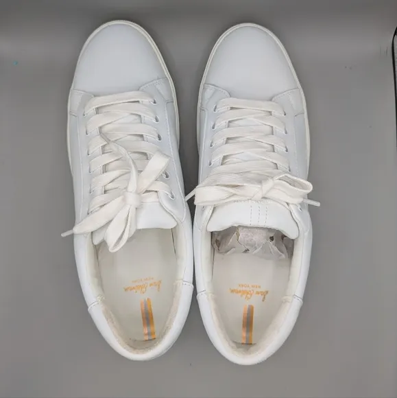 Sam Edelman Ethyl Bright White Sneakers G9151L3100 NEW SIZE 11