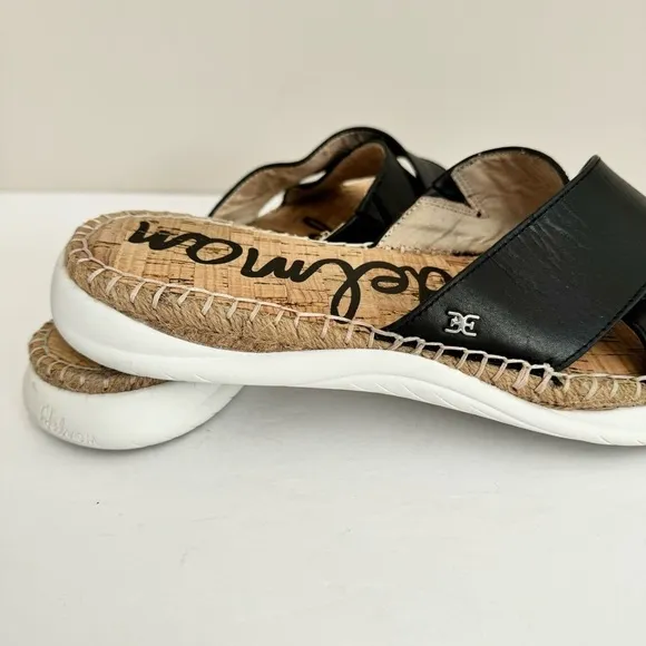 Sam Edelman Jen Slides Leather Sandals Size 10
