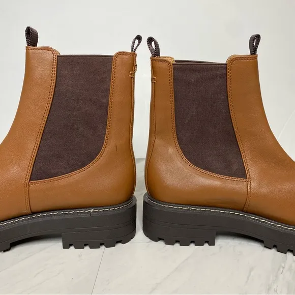 Sam Edelman Laguna Brown Leather Chelsea Boot 9M
