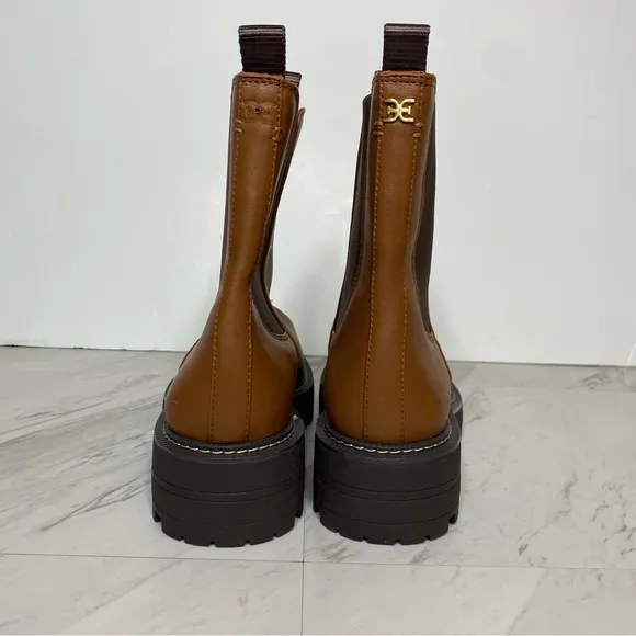 Sam Edelman Laguna Brown Leather Chelsea Boot 9M