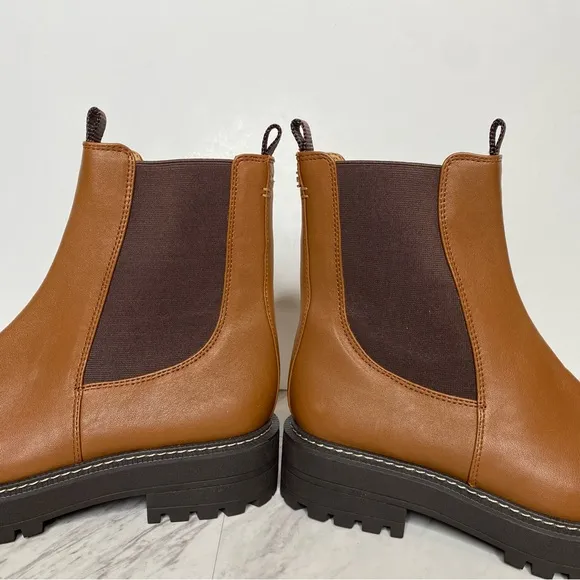 Sam Edelman Laguna Brown Leather Chelsea Boot 9M