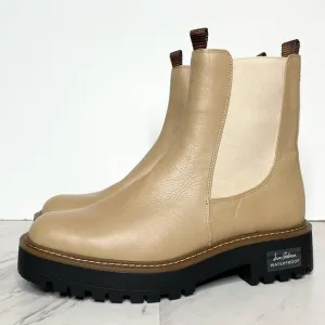 Sam Edelman Laguna Tan Leather Lug Sole Chelsea Boot 10 1/2 M