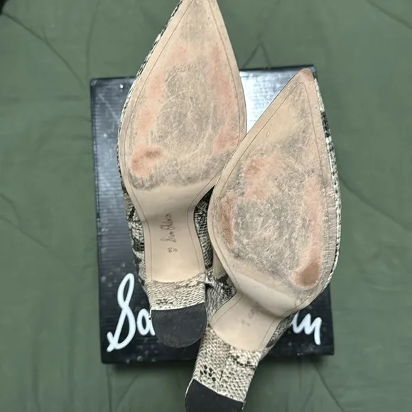Sam Edelman Rita Snakeskin Bootie