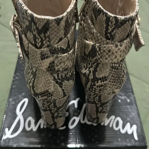 Sam Edelman Rita Snakeskin Bootie