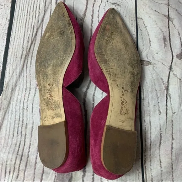 Sam Edelman Suede Rodney Ballet Flats 7 1/2 W