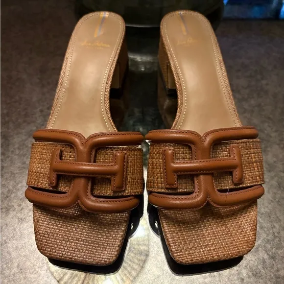 Sam Edelman Waylon Raffia Slides