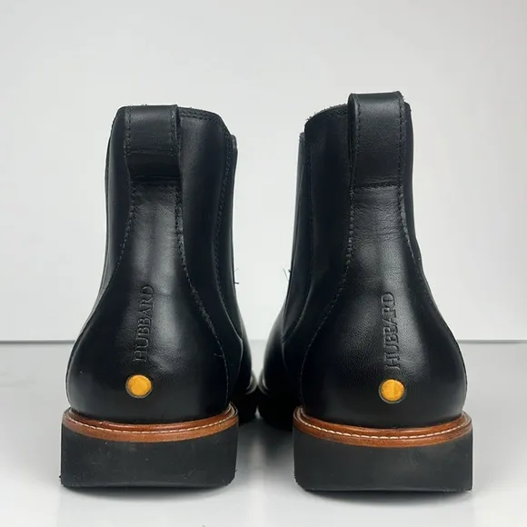 Samuel Hubbard Men 24 Seven 2.0 Black Leather Chelsea Boots / SZ 12