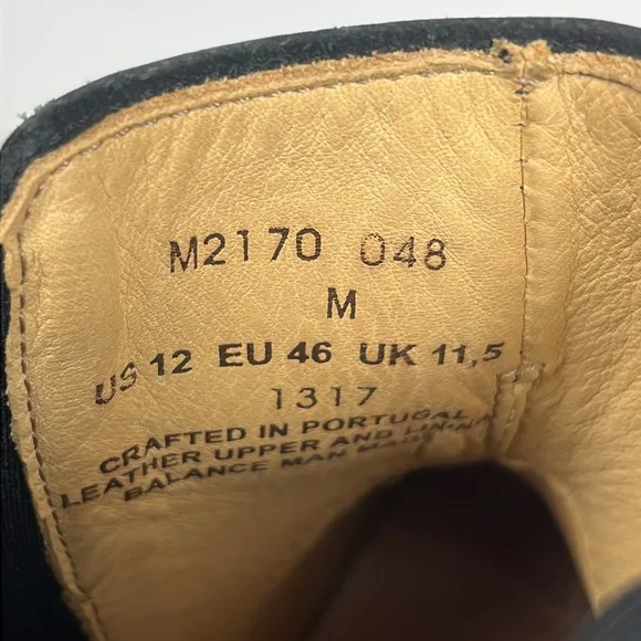 Samuel Hubbard Men 24 Seven 2.0 Black Leather Chelsea Boots / SZ 12