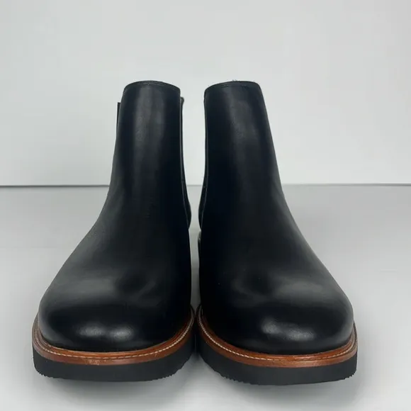 Samuel Hubbard Men 24 Seven 2.0 Black Leather Chelsea Boots / SZ 12