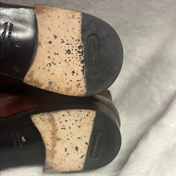 Santoni Brown Chelsea Boots