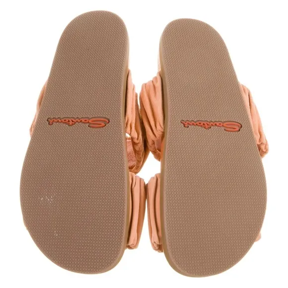 Santoni Slides w/ Dust Bags- Orange - 6.5