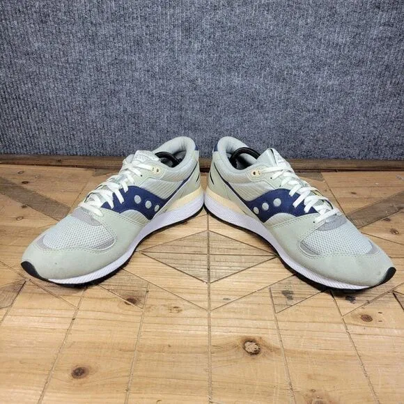 Saucony Azura ST Mens Size 13 Mint / Blue Suede Athletic Running Shoes Sneakers