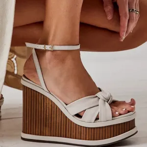 Schutz Mindy wedge sandals