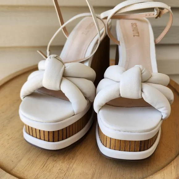 Schutz Mindy wedge sandals