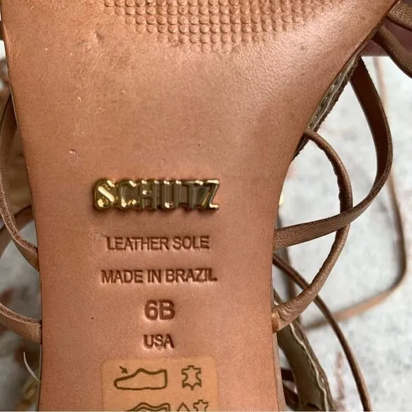 SCHUTZ Sandals Women's 6