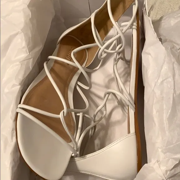 SchutzFabia Leather Gladiator Sandals