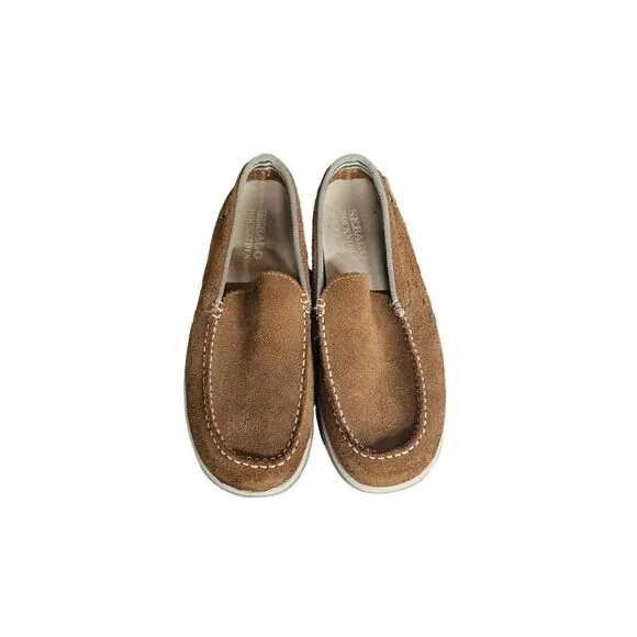 SEBAGO Dock Slides Nubuck Darling Light Brown Suede Size 9.5