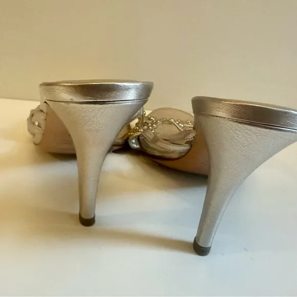 Sergio Rossi Silver Women's Sandals