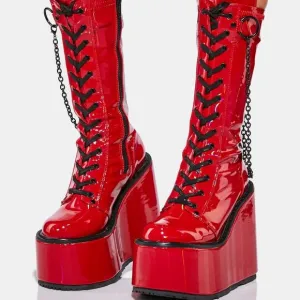 SHADOWCAT DEMON Holographic Platform Boots