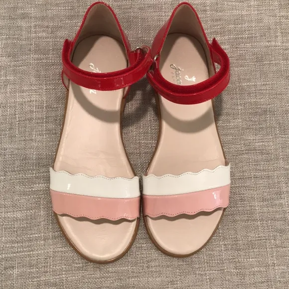 SHOES- Jacadi Patent Leather Sandals