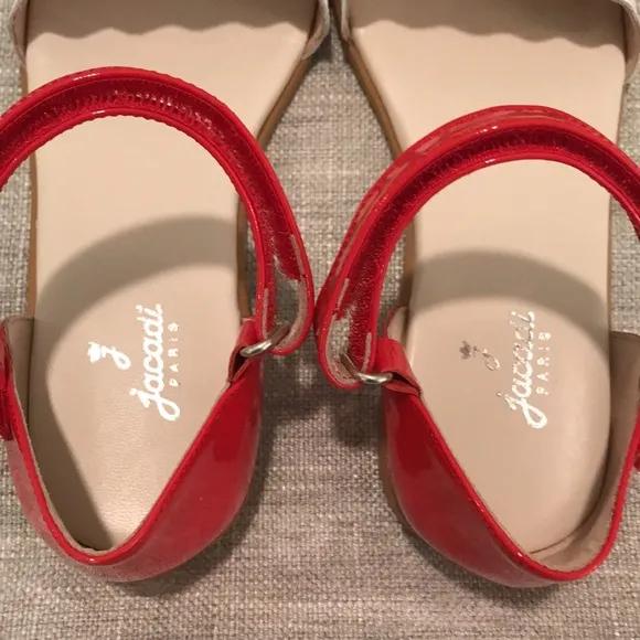 SHOES- Jacadi Patent Leather Sandals