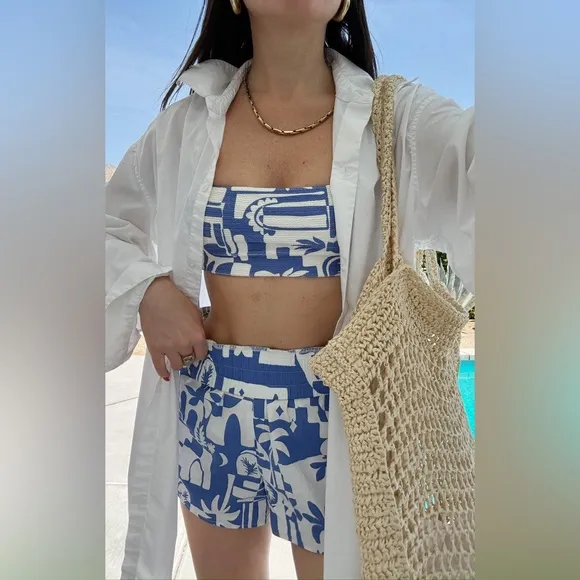 Show me your Mumu Swimmy Santorini Shorts