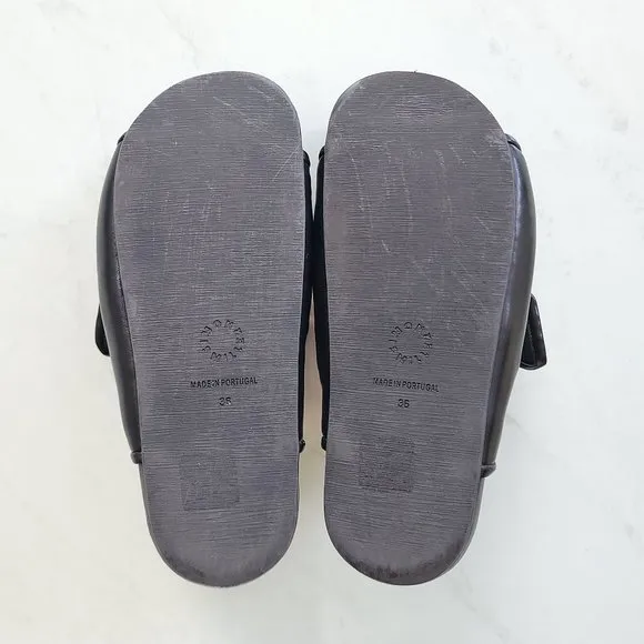 Simon Miller Black Cro Pillow Bubble Slide Sandals Slip On Platform Puffy 36 US6
