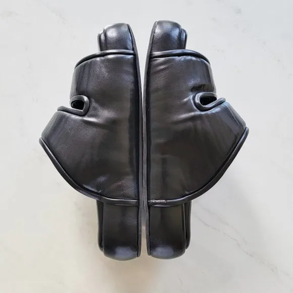 Simon Miller Black Cro Pillow Bubble Slide Sandals Slip On Platform Puffy 36 US6