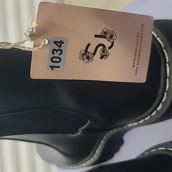 SINCERELY JULES Hippie 2 Black Chelsea Boots