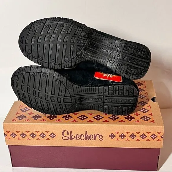 Skechers Bikers Lite Good Mood Suede Ankle Boots