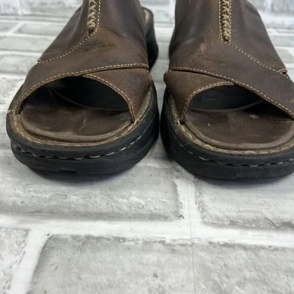 Skechers Charade-Imagine Women's 9 Brown 90's Vintage Y2K Chunky Sandal Jammers