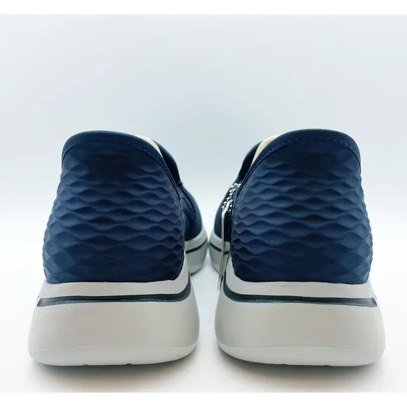 Skechers Men's Max Cushioning Elite Slip On Sneakers Size 9 Navy Blue Knit NIB