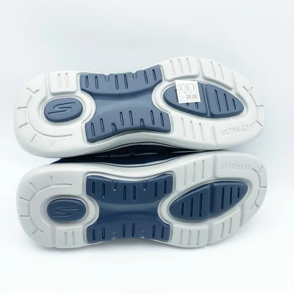 Skechers Men's Max Cushioning Elite Slip On Sneakers Size 9 Navy Blue Knit NIB