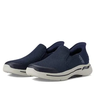 Skechers Men's Max Cushioning Elite Slip On Sneakers Size 9 Navy Blue Knit NIB