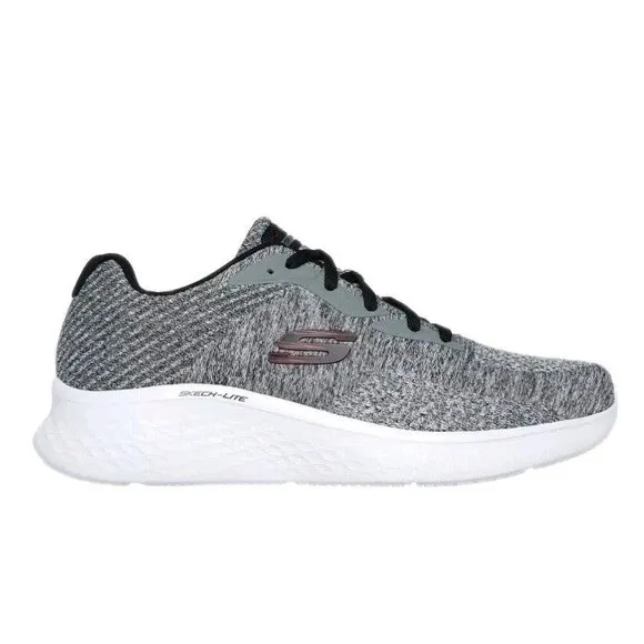 Skechers Men’s Skech-Lite Pro Faregrove Sneakers Athletic Shoes Grey/Red Sz 9.5